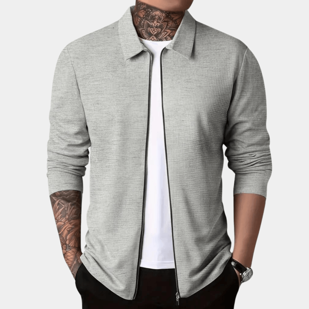 Noieria Lightweight Men's Casual Shirt - Breathable Long Sleeve Button-Up