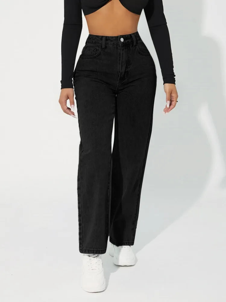 Noieria - High waist casual trousers for women