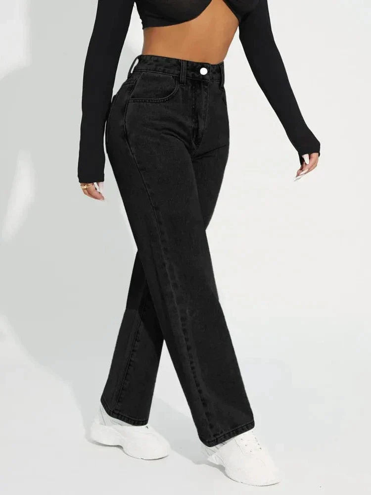 Noieria - High waist casual trousers for women